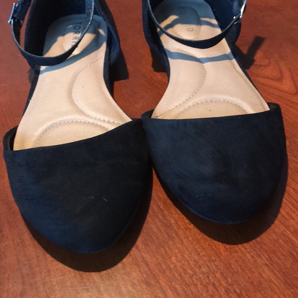 Torrid black flats shoes size 10W - Picture 3 of 14